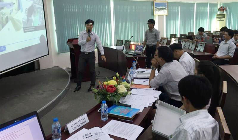 buổi báo cáo khoa học